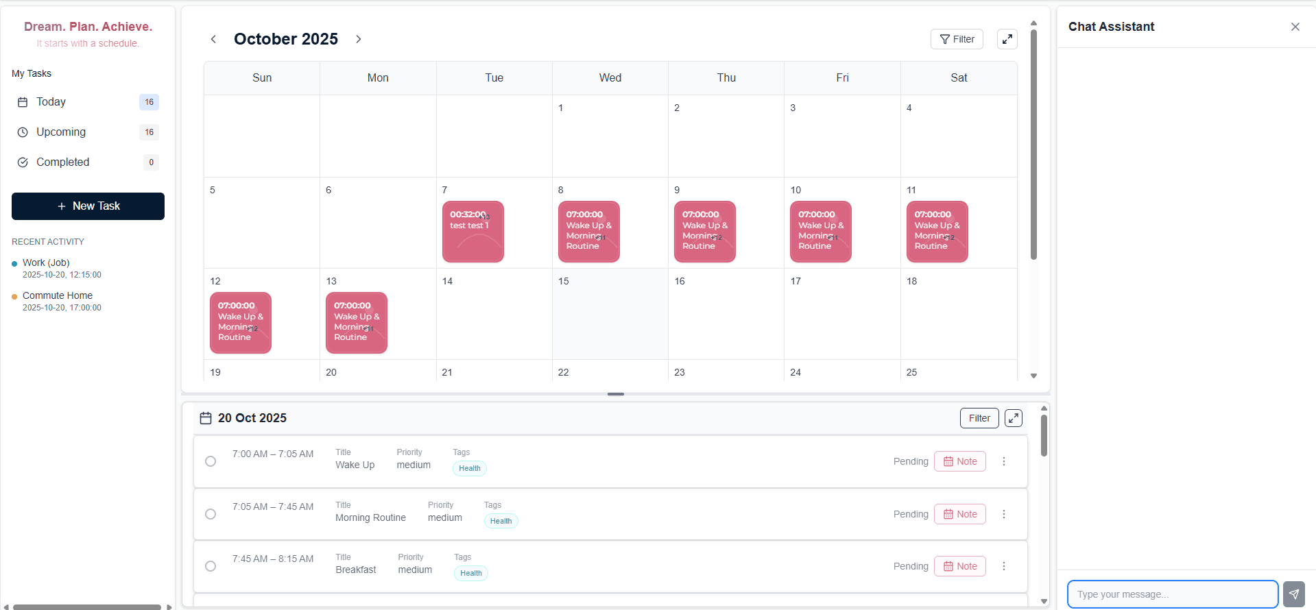 Align dashboard